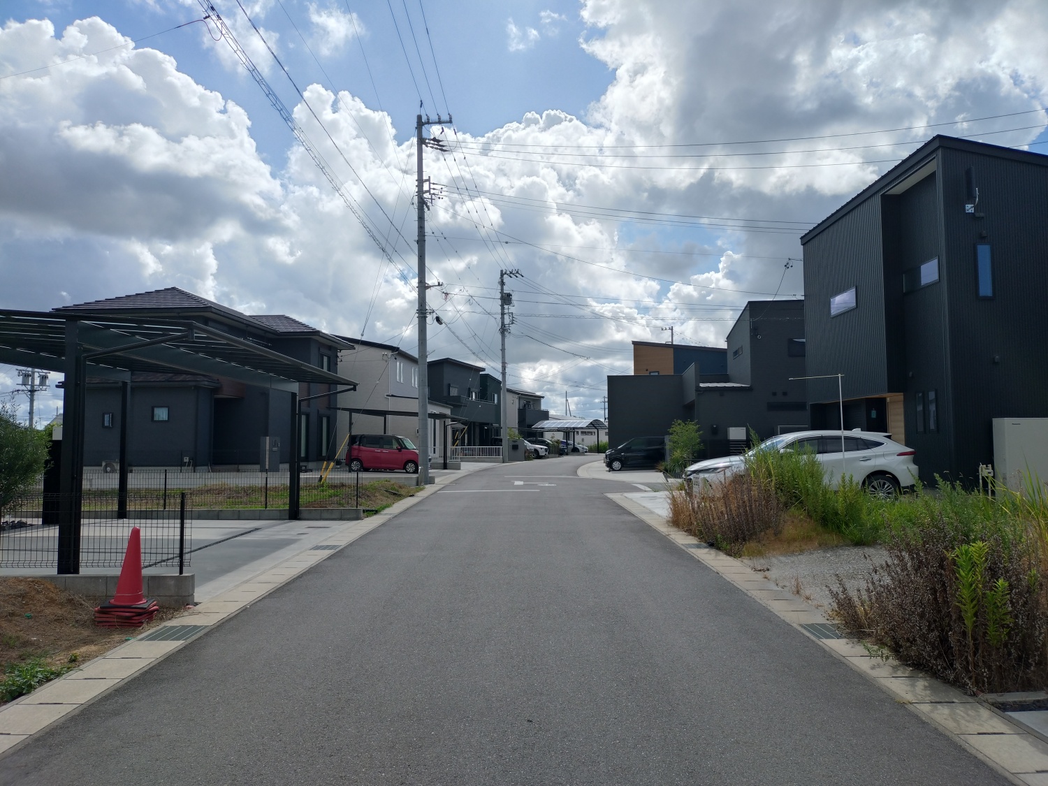 前面道路